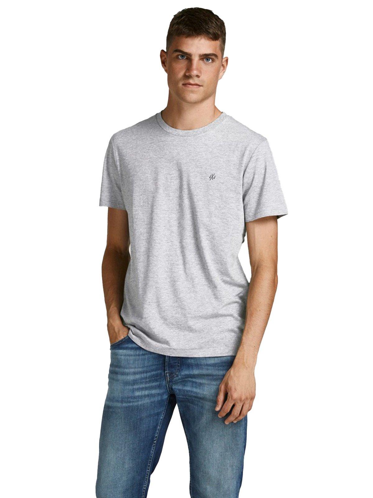 JACK & JONES  T-Shirt  5er Pack Bequem sitzend-JORJXJ 