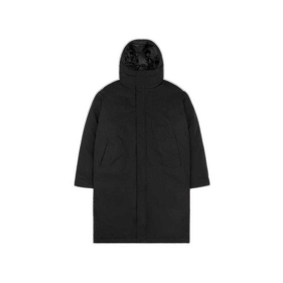 Revolution Lange windfeste Daunenjacke  
