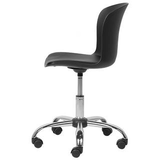 Beliani Chaise de bureau en Cuir PU Minimaliste VAMO  