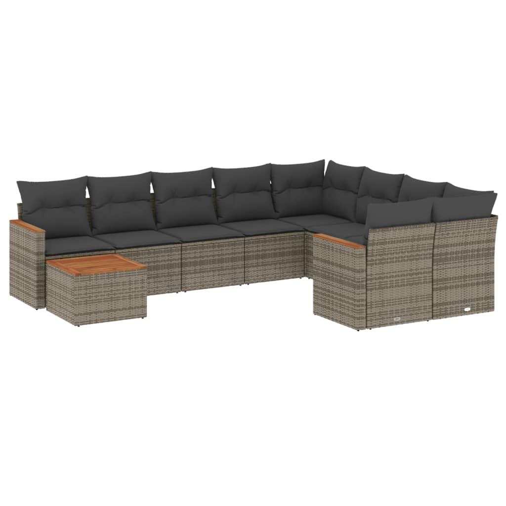 VidaXL Garten sofagarnitur poly-rattan  