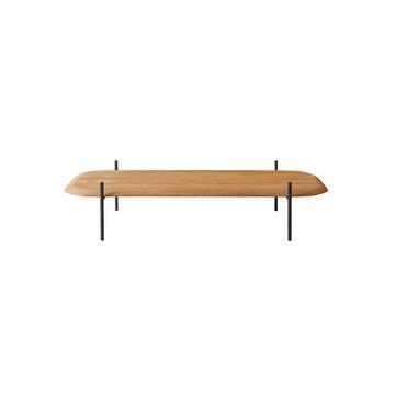 Table basse rectangulaire en teck massif Honorine