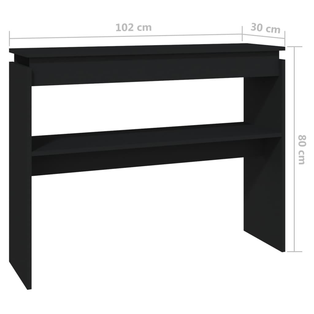 VidaXL Table console bois d'ingénierie  