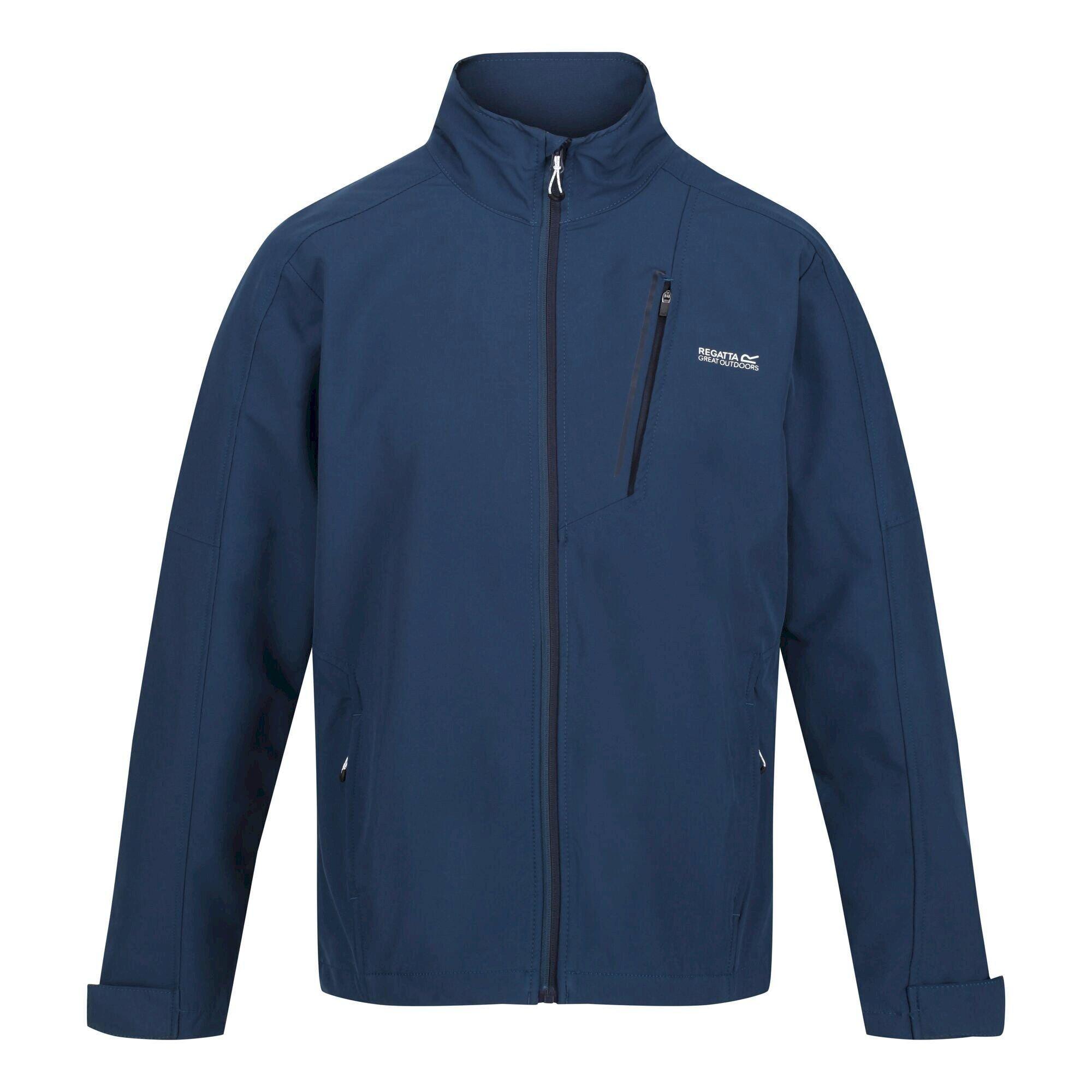 Image of Nantfeld Softshelljacke Herren Blau Denim S