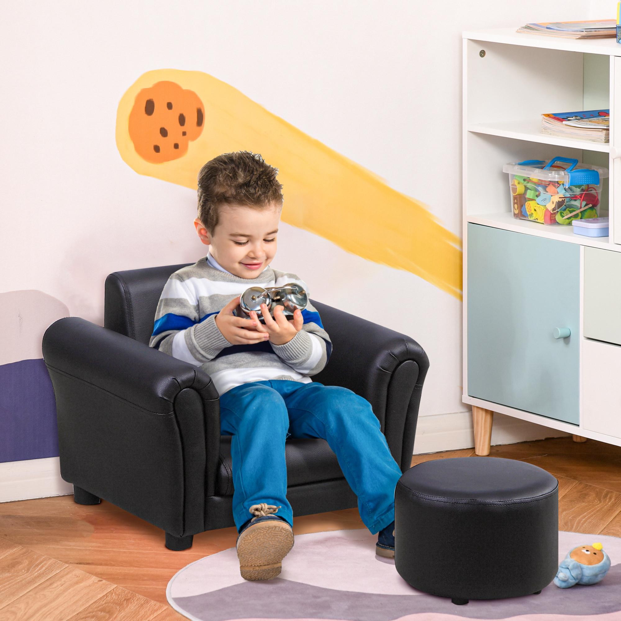 HOMCOM Fauteuil enfant  