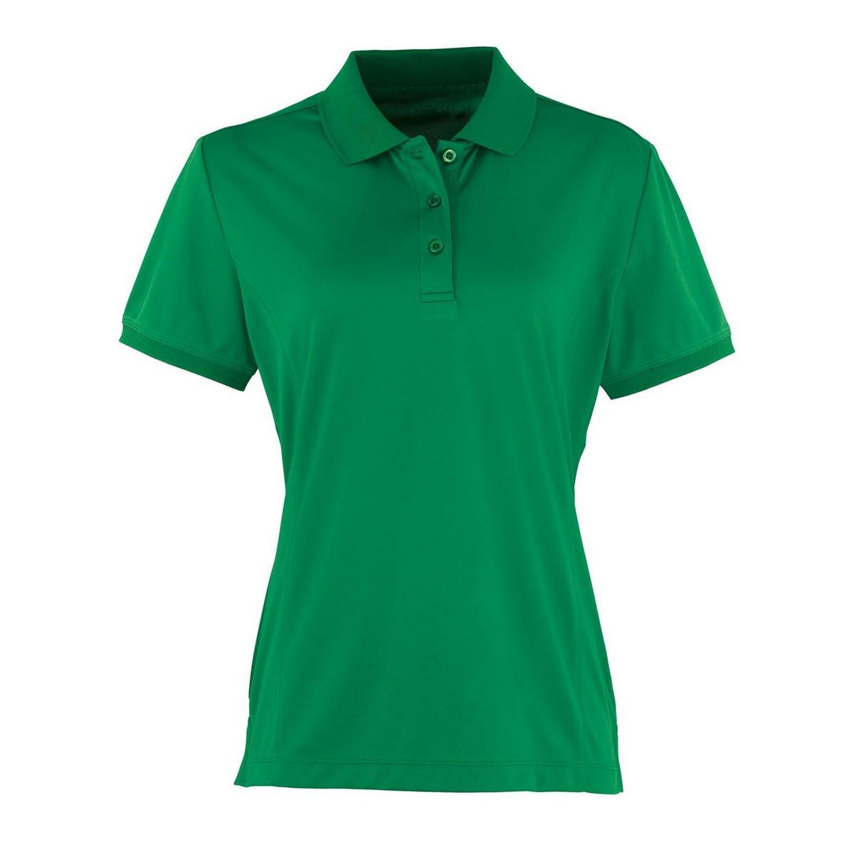 Image of Coolchecker Poloshirt Damen Grün 42