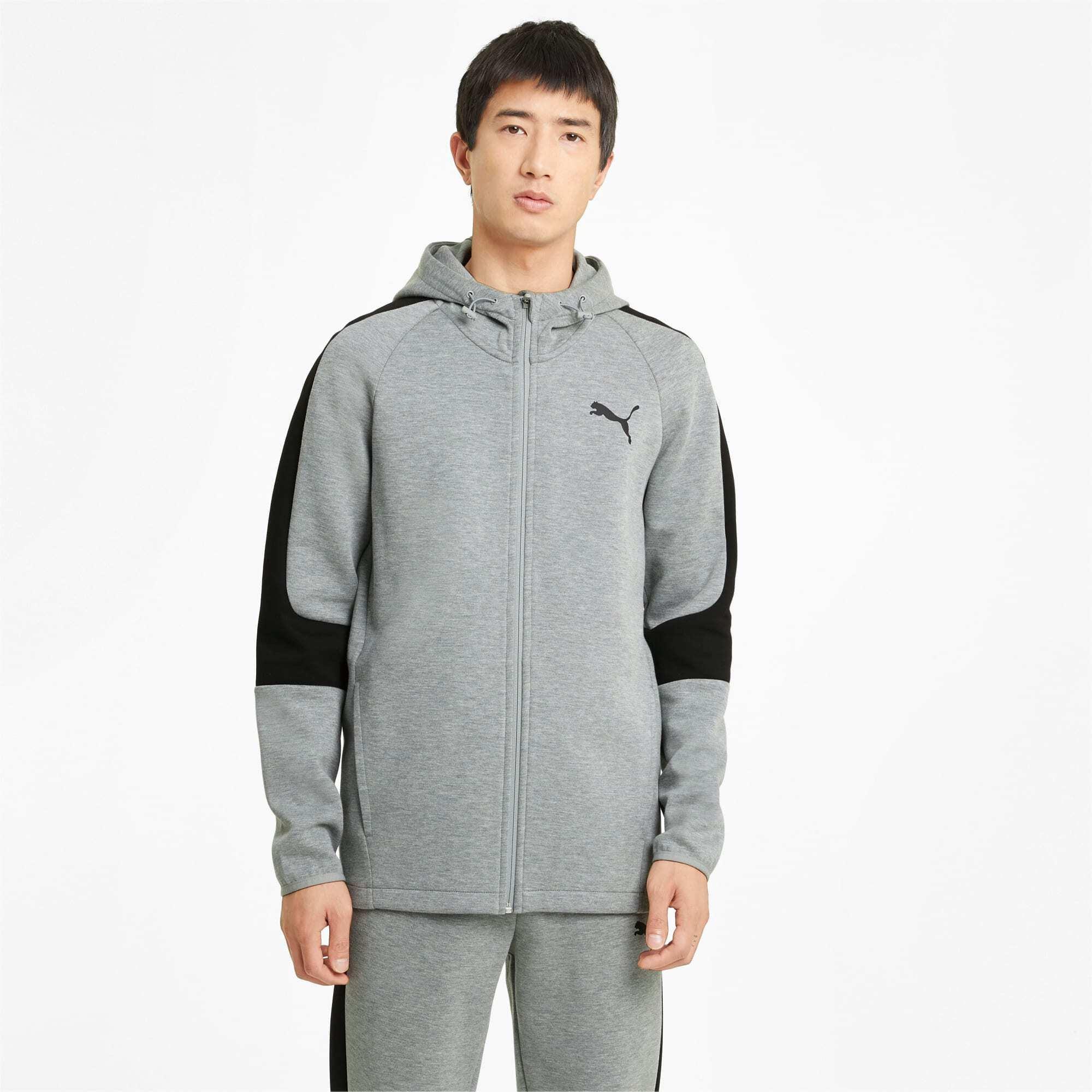 PUMA  full-zip kapuzenpullover evostripe core 