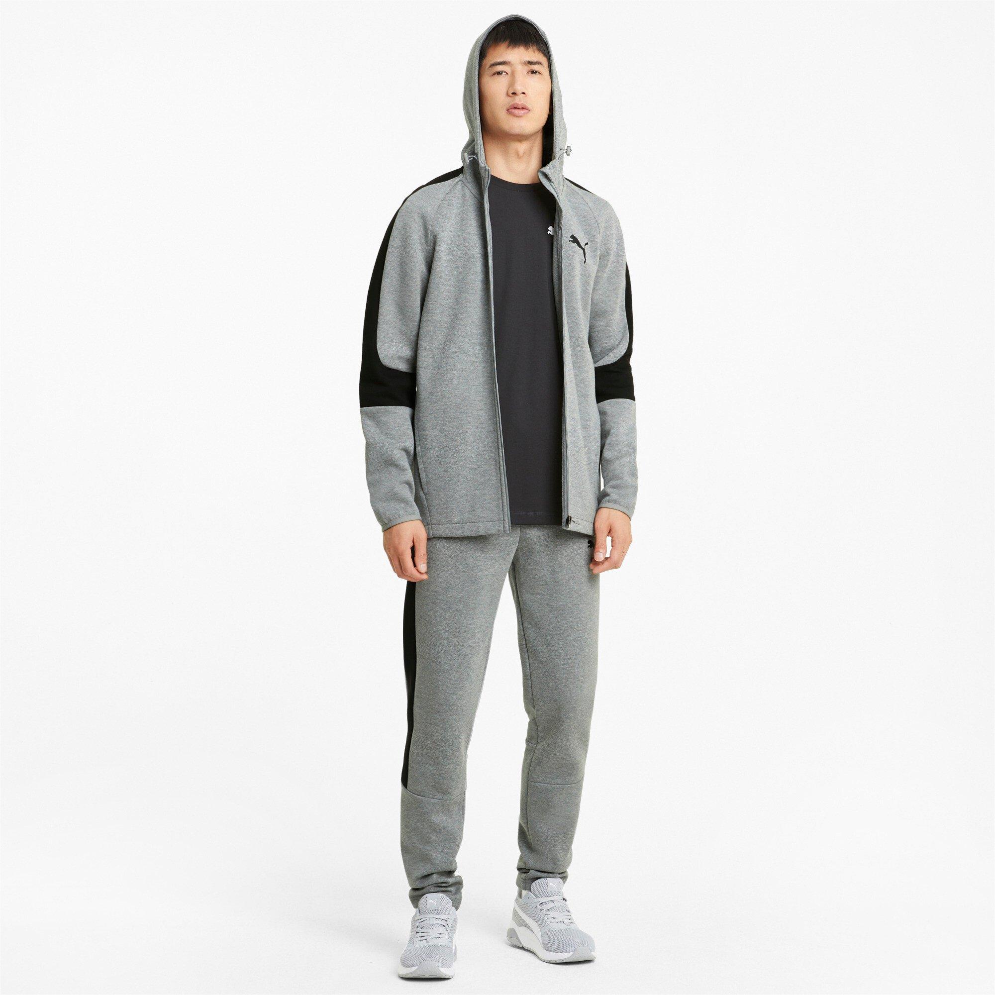 PUMA  full-zip kapuzenpullover evostripe core 