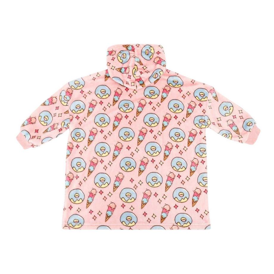 STAR  Felpa Con Cappuccio A Coperta Oversize Ragazze 