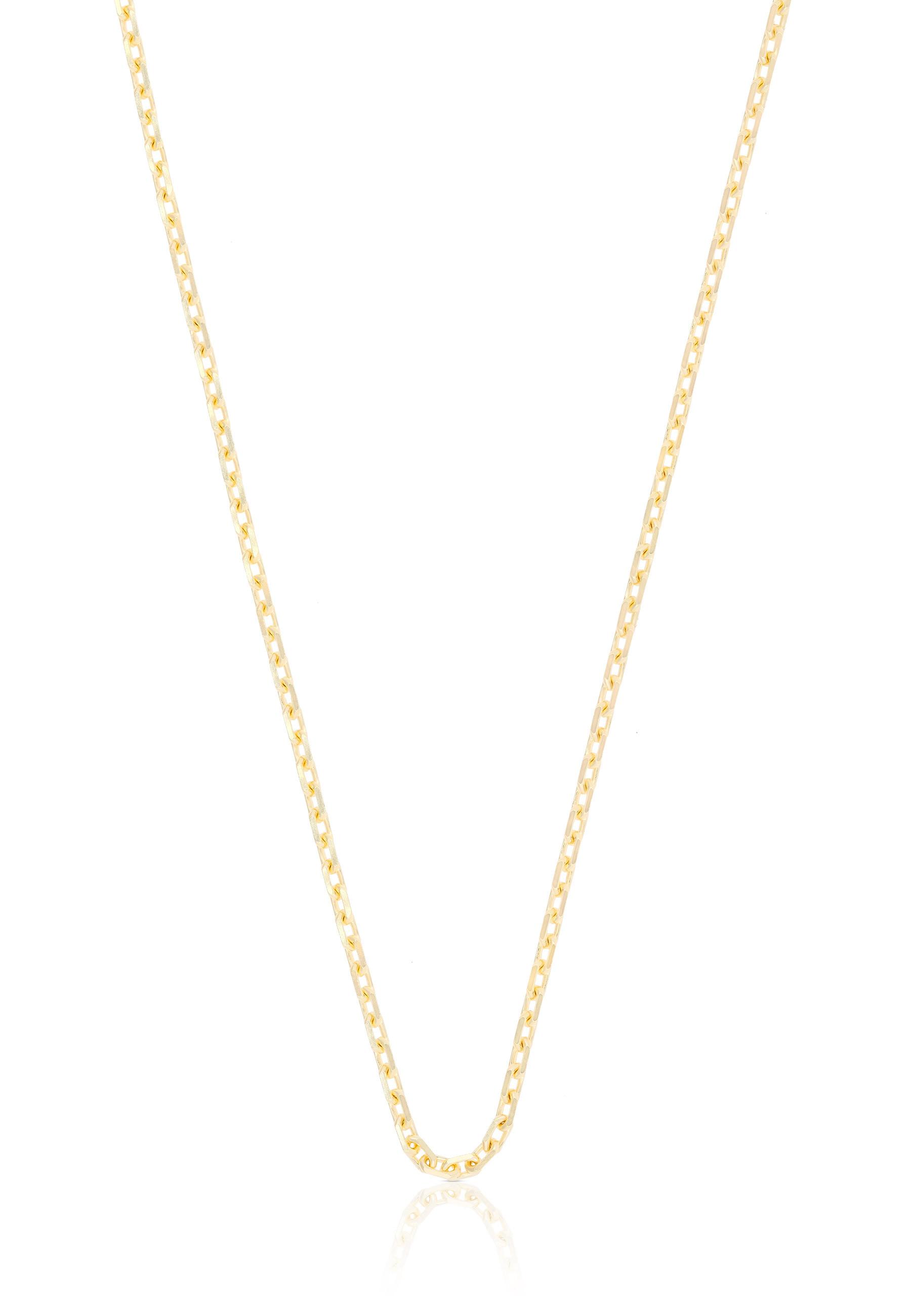 MUAU Schmuck  Collier Anker Gelbgold 750, 2mm, 50cm 