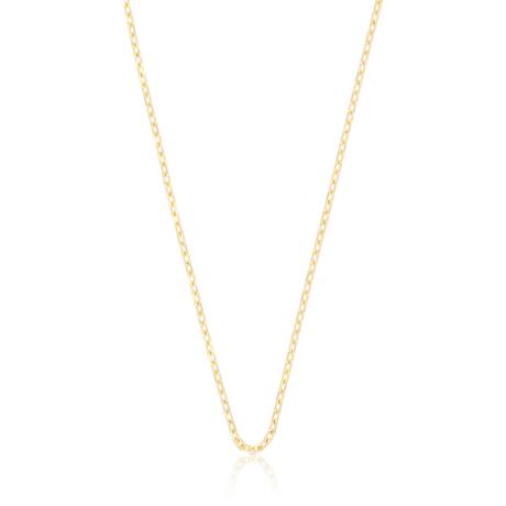 MUAU Schmuck  Collier Anker Gelbgold 750, 2mm, 50cm 