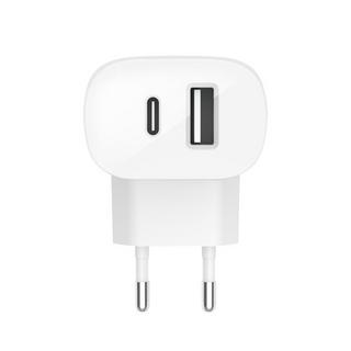 belkin  Chargeur Mural USB + USB-C 37W Belkin 
