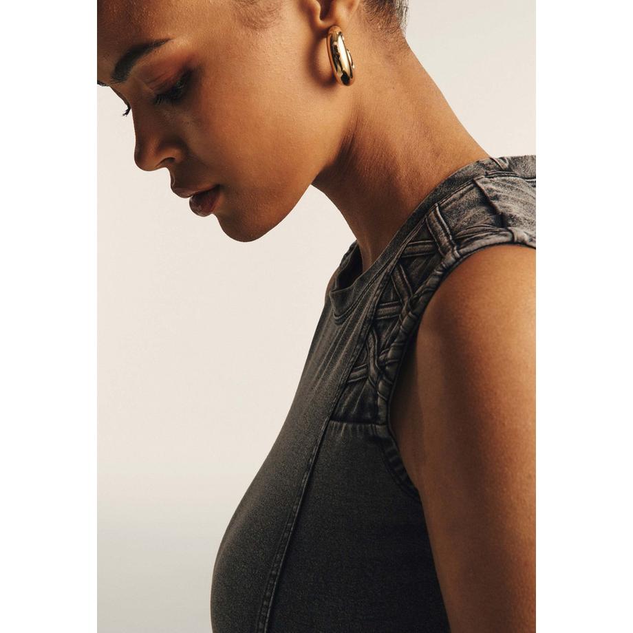 FREDDY Top court sans manches Slim Fit  