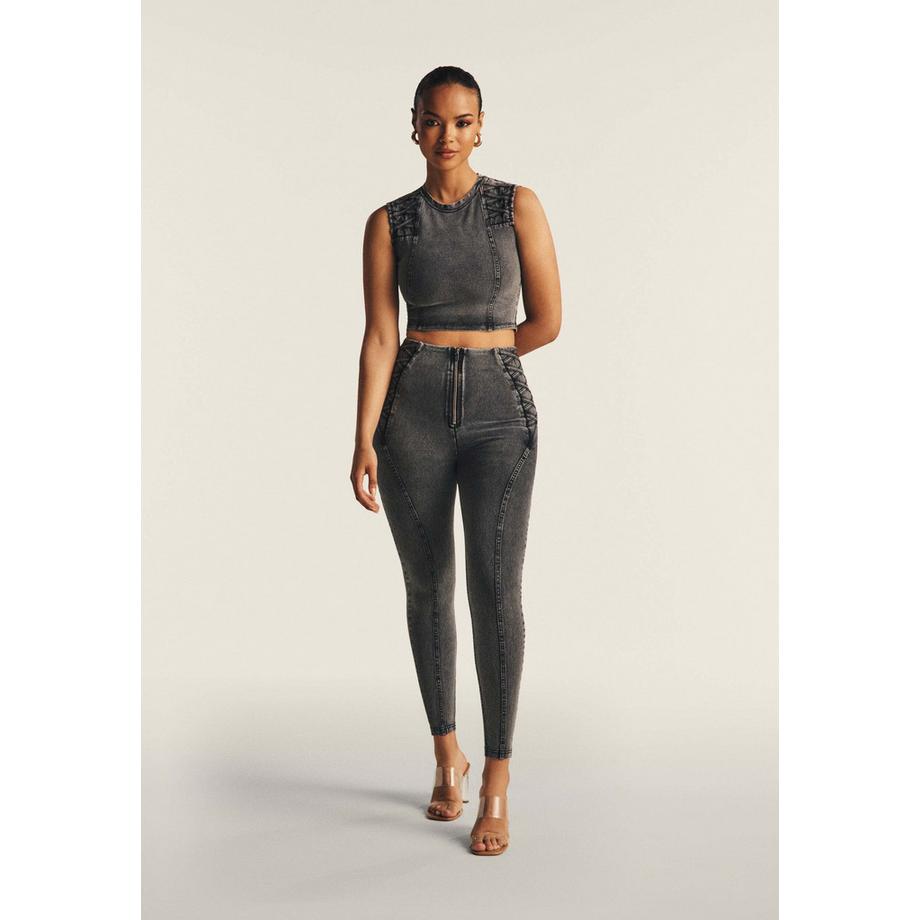 FREDDY Top court sans manches Slim Fit  