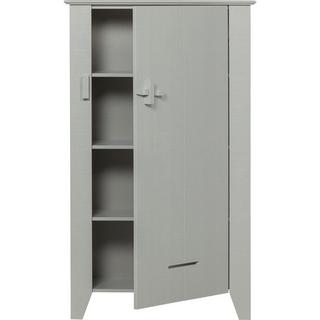 mutoni Armadio da fattoria Gijs pino bianco nebbia 85x142  