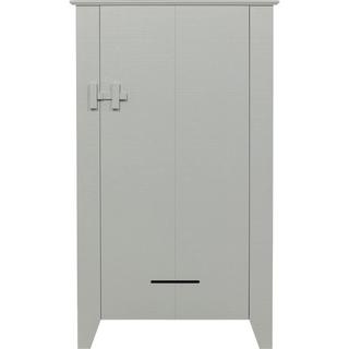 mutoni Armadio da fattoria Gijs pino bianco nebbia 85x142  