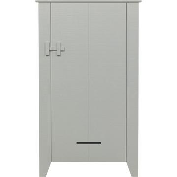 Armoire de ferme Gijs pin brouillard blanc 85x142