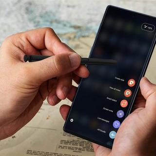 Avizar  Stylet Samsung Note 10 / 10 Plus Noir 
