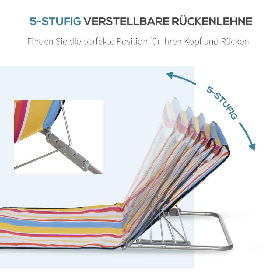 Outsunny Tapis de plage  
