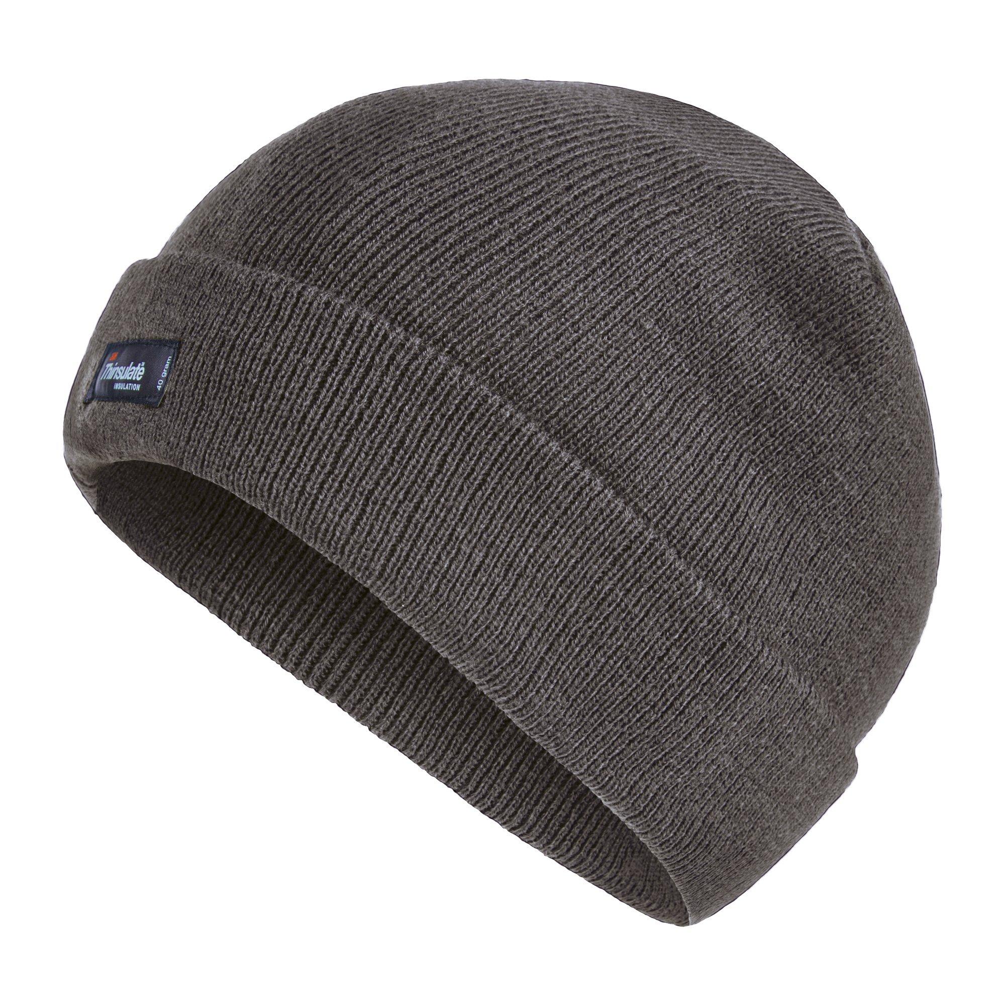 Image of Wintermütze Strickmütze Mit Thinsulateinnenfutter Damen Grau ONE SIZE