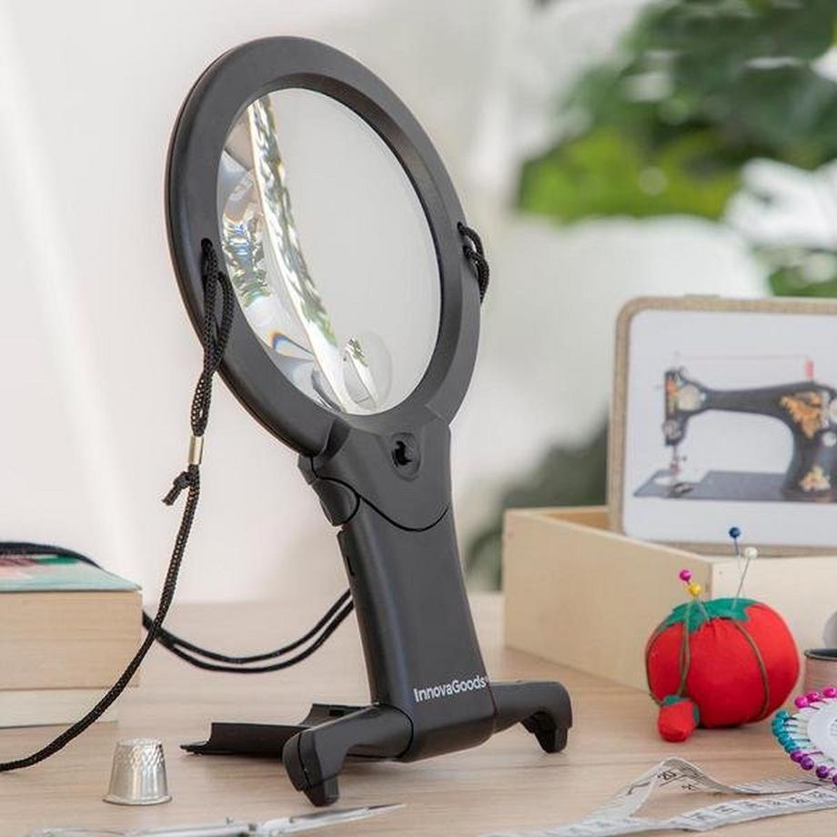 InnovaGoods Lupe mit LED - Freisprechen  
