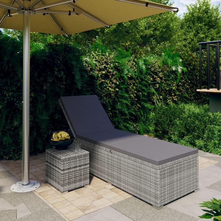 VidaXL Transat rotin synthétique  