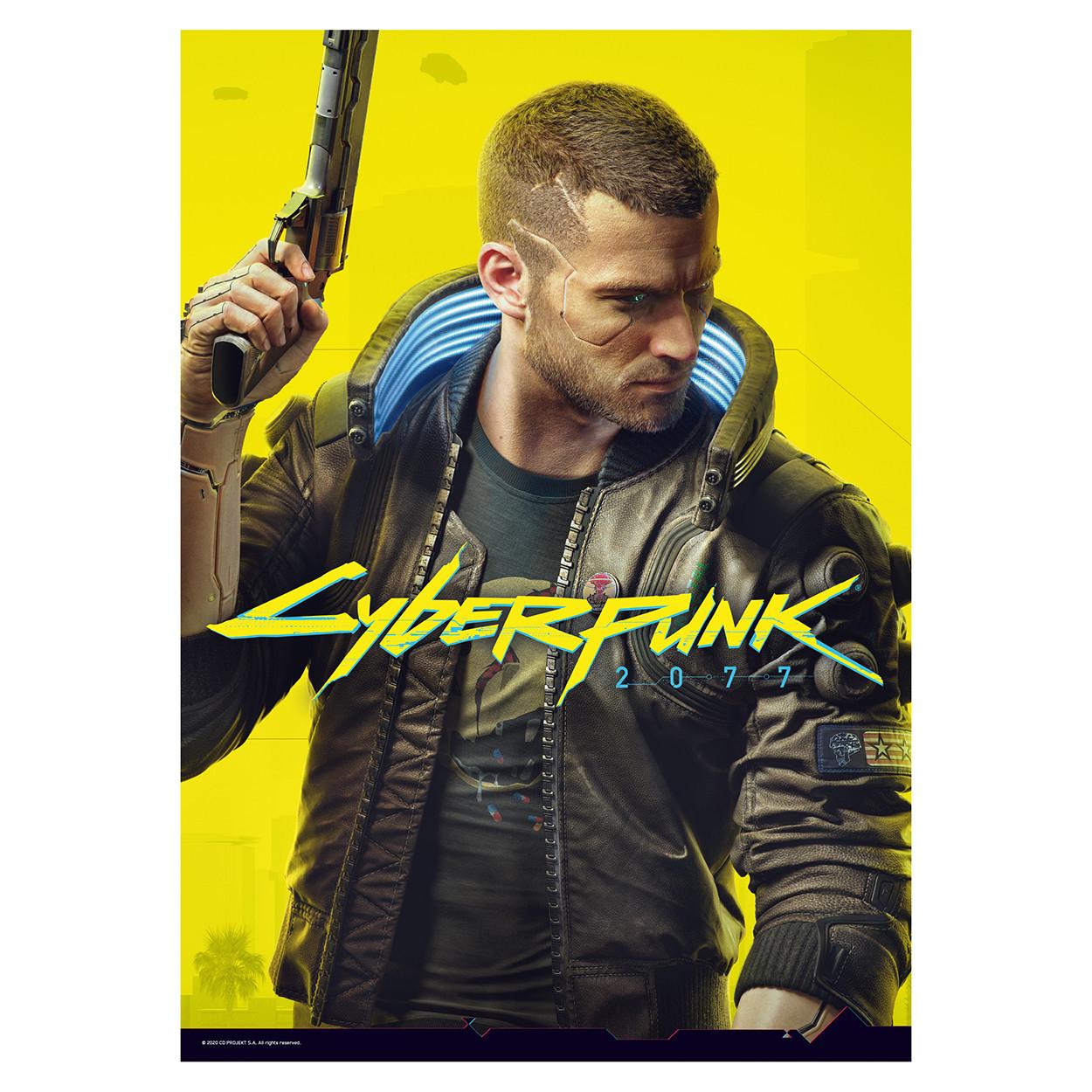 Good Loot  Cyberpunk 2077: Male Key Art - Puzzle 