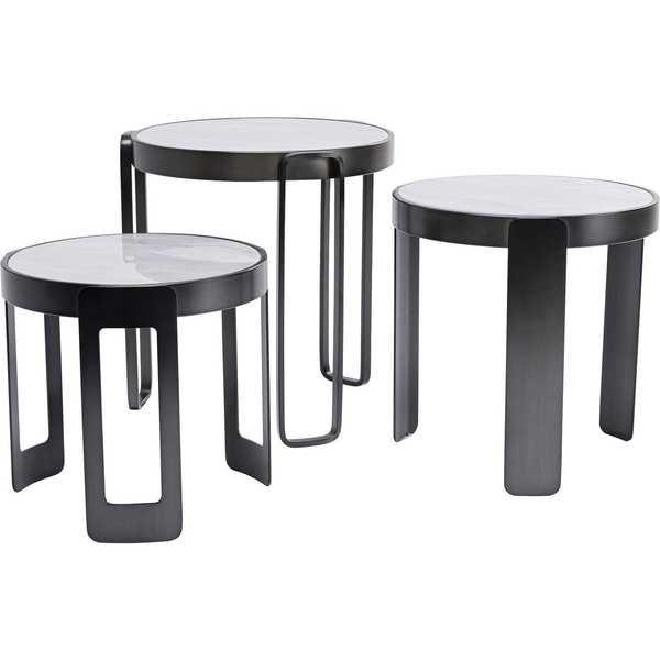 KARE Design Couchtisch Perelli (3er-Set)  