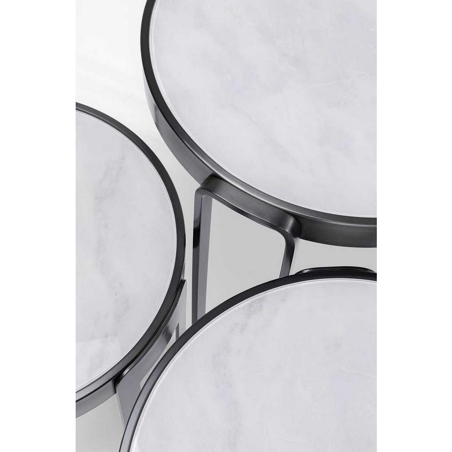 KARE Design Couchtisch Perelli (3er-Set)  