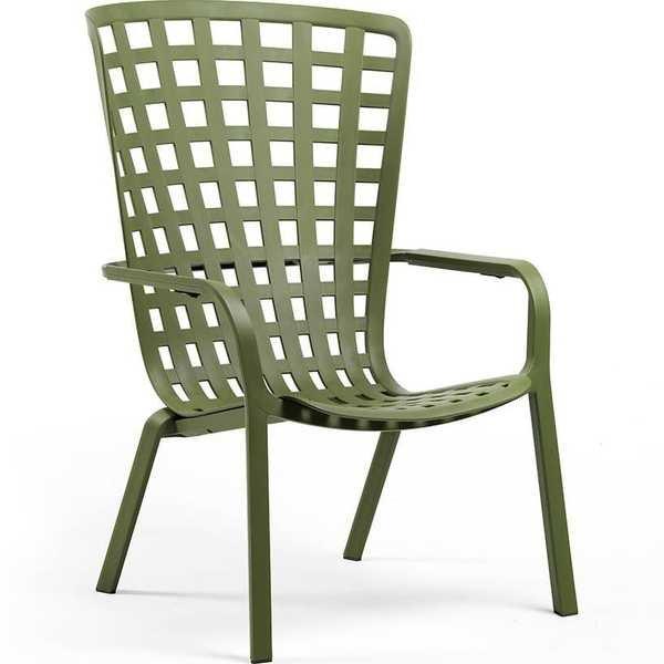 NARDI outdoor Fauteuil de jardin réglable Folio réglable agave  