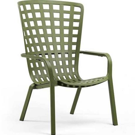 NARDI outdoor Fauteuil de jardin réglable Folio réglable agave  