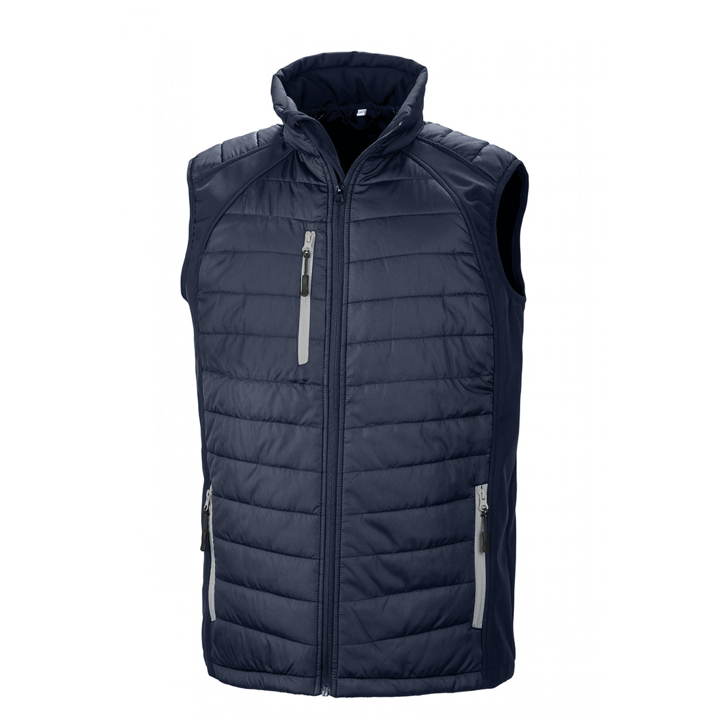 Image of Recycelte Gepolsterte Daunenjacke Black Compass Damen XXXL