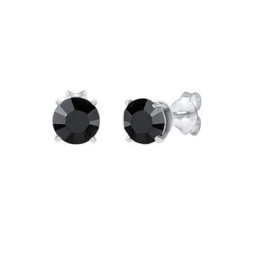 Boucles d'Oreilles Géo Minimal Cristaux