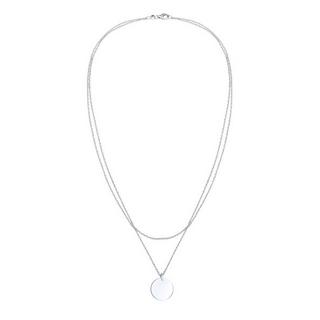 Elli  Collier Femmes Ensemble Couches Plaquette Cercle 