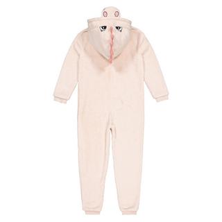 La Redoute Collections  Kapuzenoverall Dinosaurier aus Fleece 