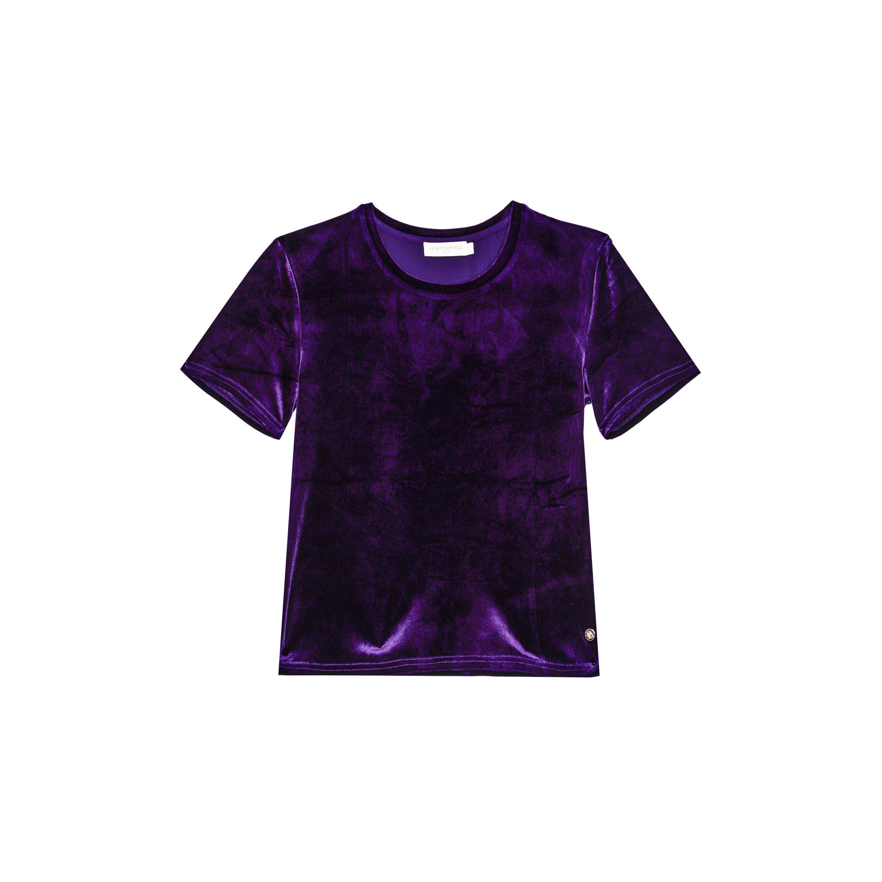 Image of -t-shirt Aus Samt Velvety Damen 36