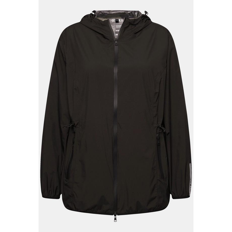 Ulla Popken Leichte wasserdichte Regenjacke  