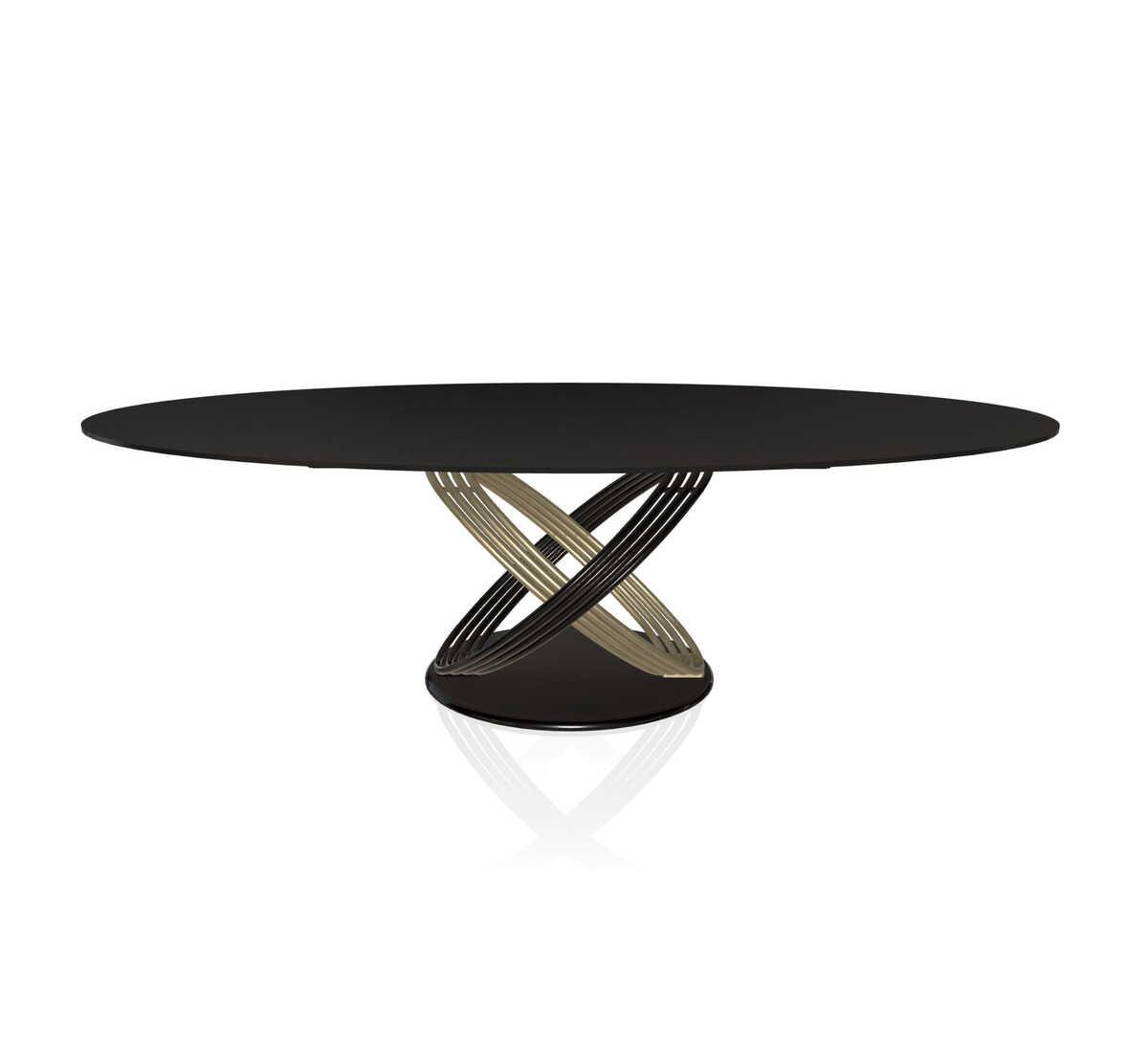 BONTEMPI Tavolo da pranzo ellittico Fusion 250x116  