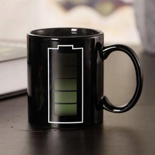 Ruhhy Magic Mug mit Batterieanzeige - 330 ml  