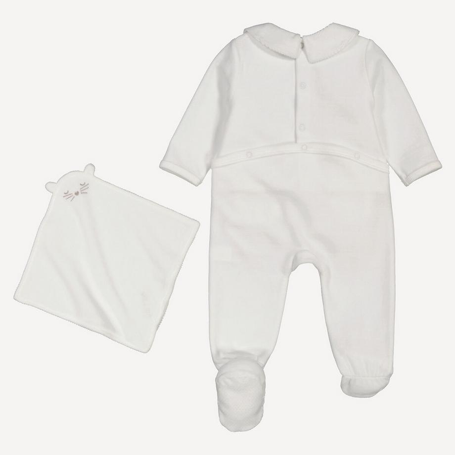 La Redoute Collections  Lot de 2 pièces pyjama et doudou en velours 