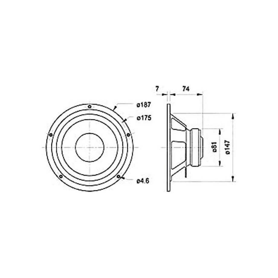 Visaton  Boomer W 170 S 
