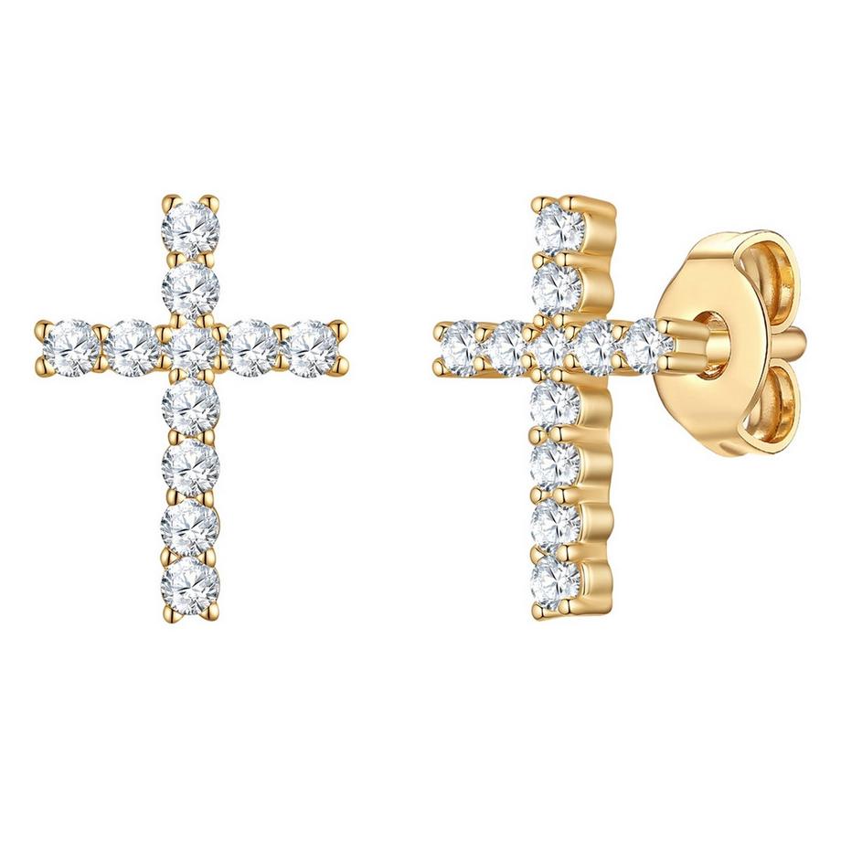 Ohrstecker Kreuz