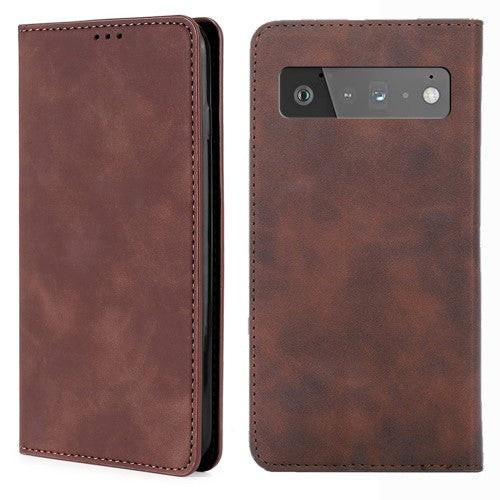 Cover-Discount  Google Pixel 6 Pro - Vintage Flip Case Hülle 