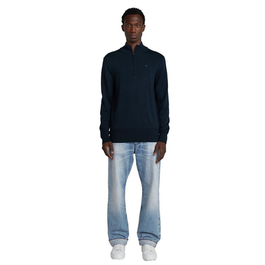 G-STAR Premium Core Half Zip Knit Pull  