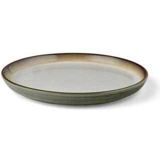 Bitz Dessertteller 21cm grau/creme 6 Stk., D: 21cm, H: 2cm, Stoneware  