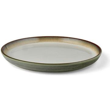 Dessertteller 21cm grau/creme 6 Stk., D: 21cm, H: 2cm, Stoneware