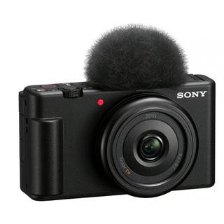 SONY  Sony Vlog camera ZV-1F (Black) 