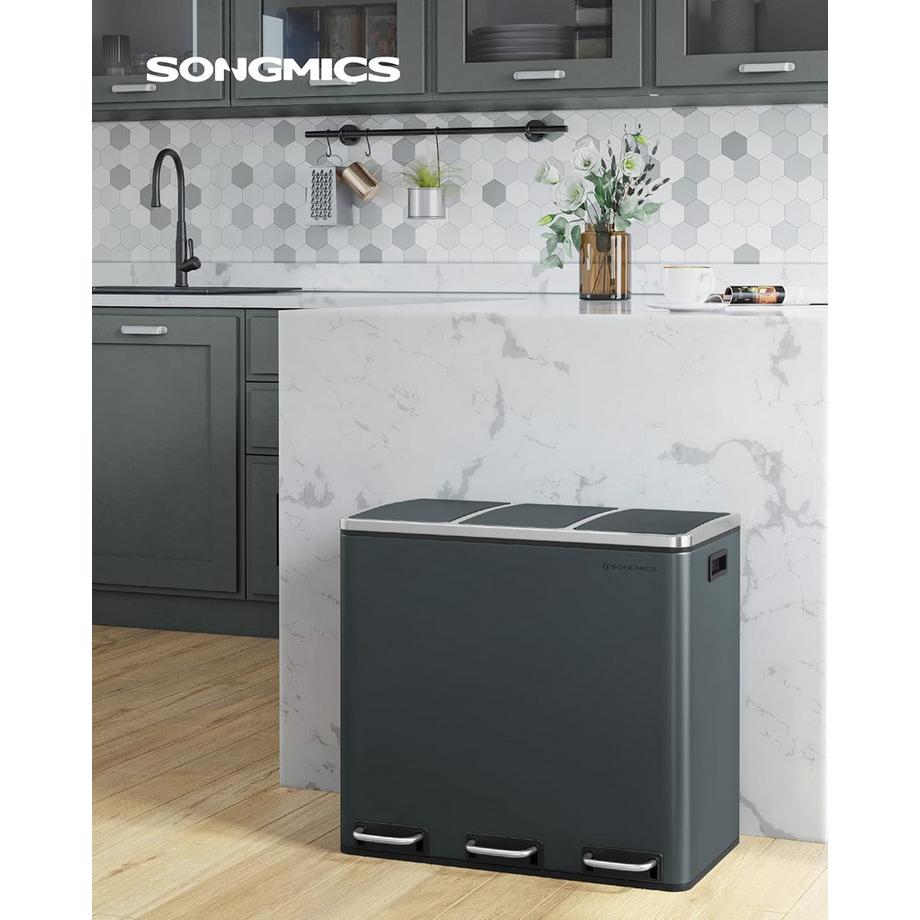 Songmics Küchenmülleimer Trennsystem  