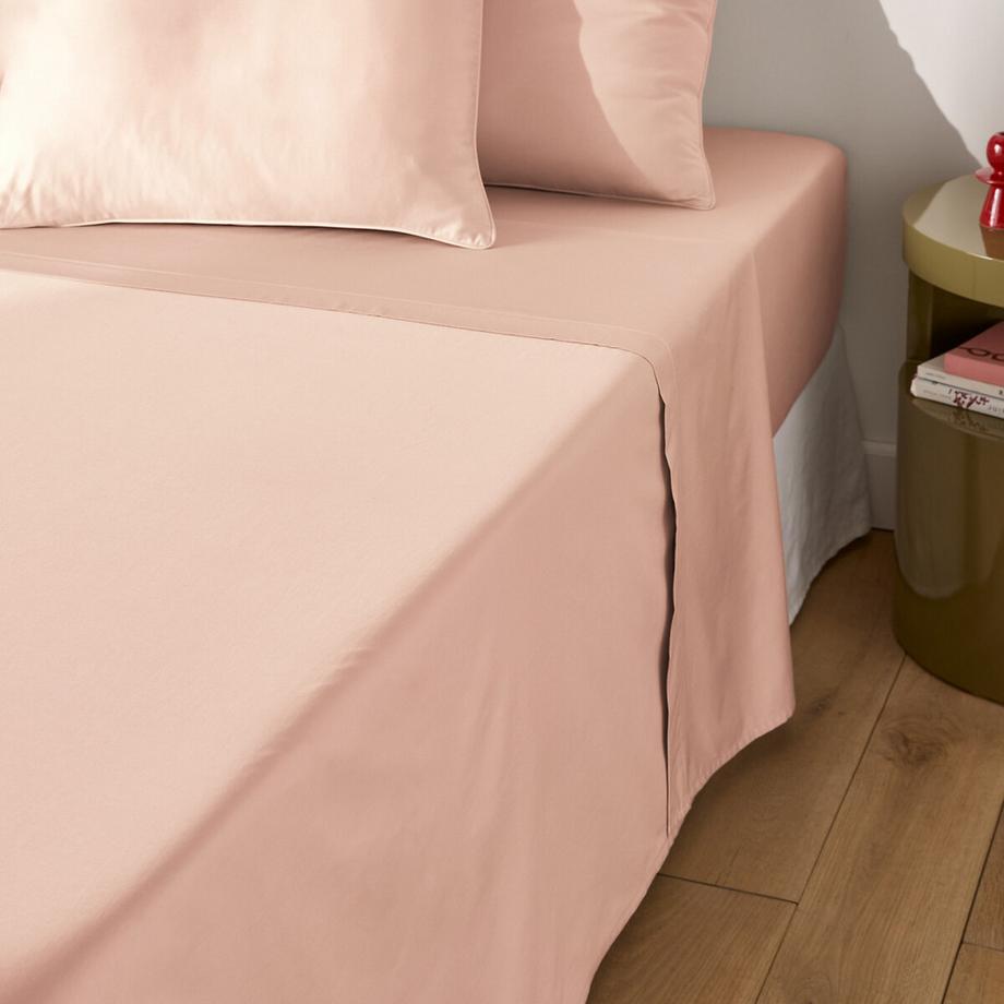 La Redoute Intérieurs  Unifarbenes Flachbettlaken aus Baumwollsatin 