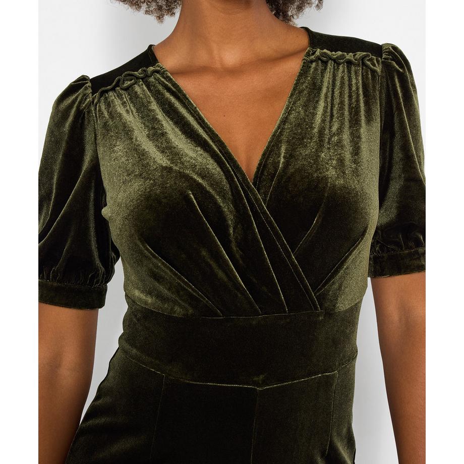 Joe Browns Velours-Jumpsuit Gerades Bein  