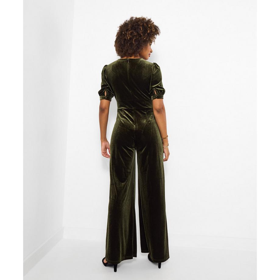 Joe Browns Velours-Jumpsuit Gerades Bein  